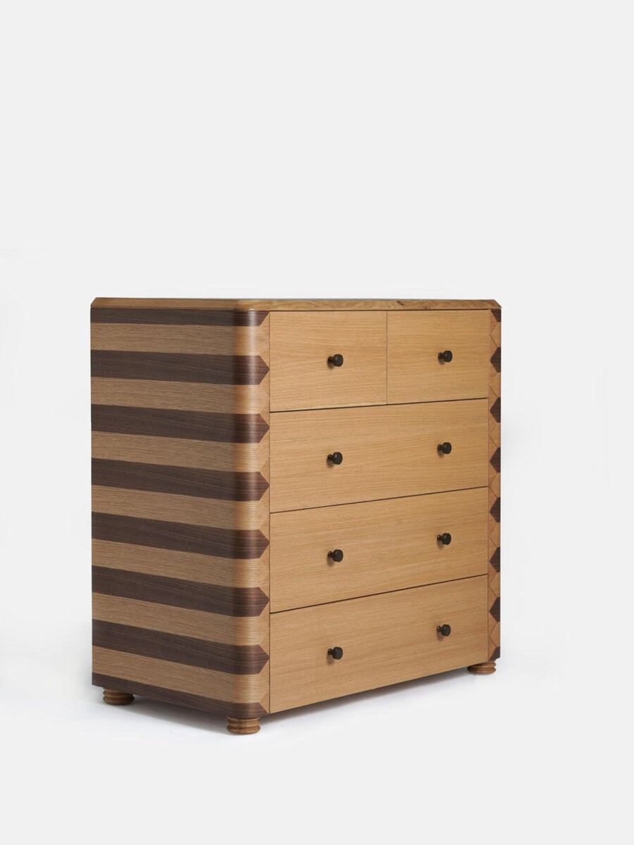 Furniture Soho Home | Anuel Five Drawer Dresser