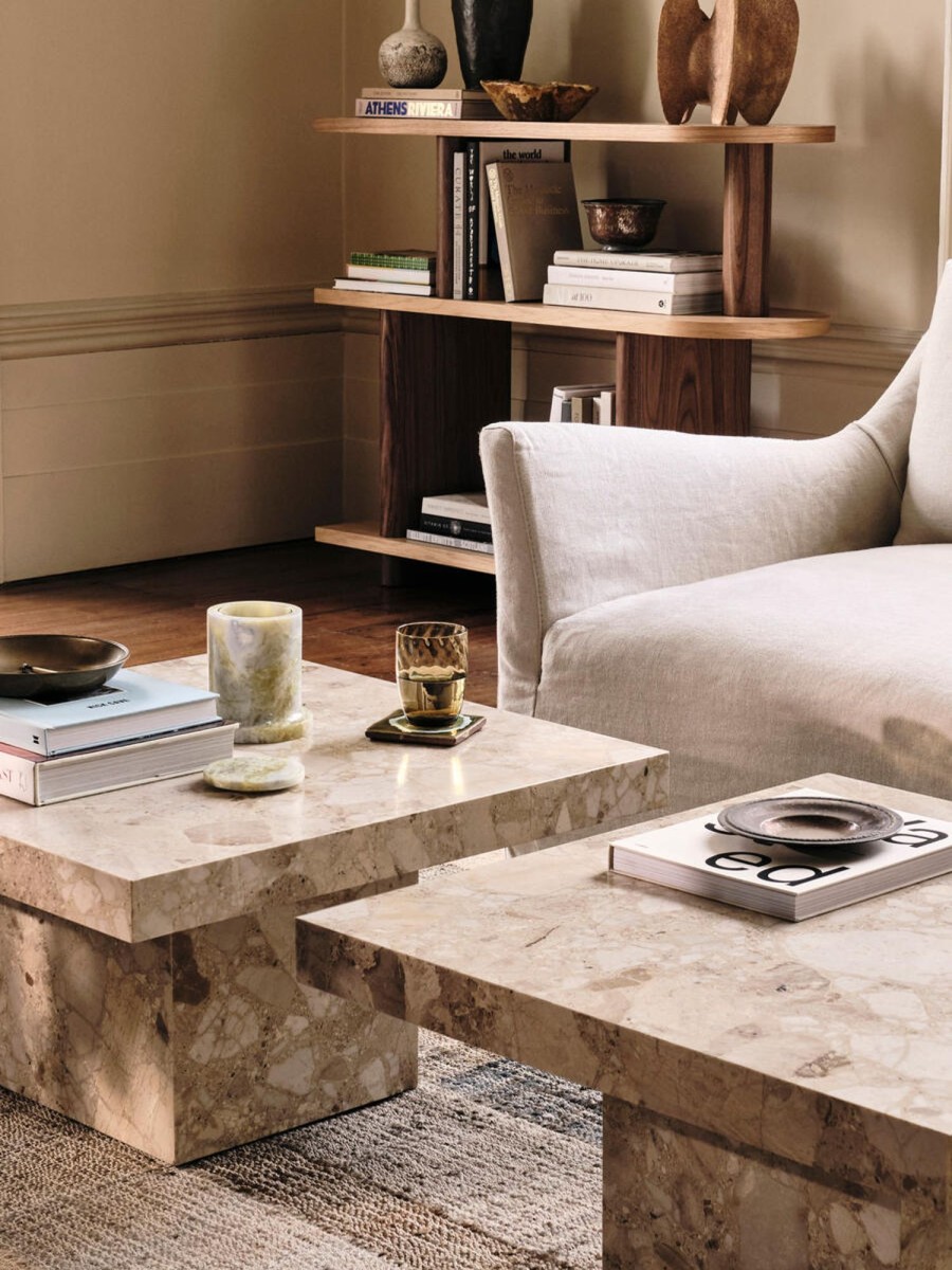 Furniture Soho Home | Phoenix Table, Kunis Brescia Marble, Low