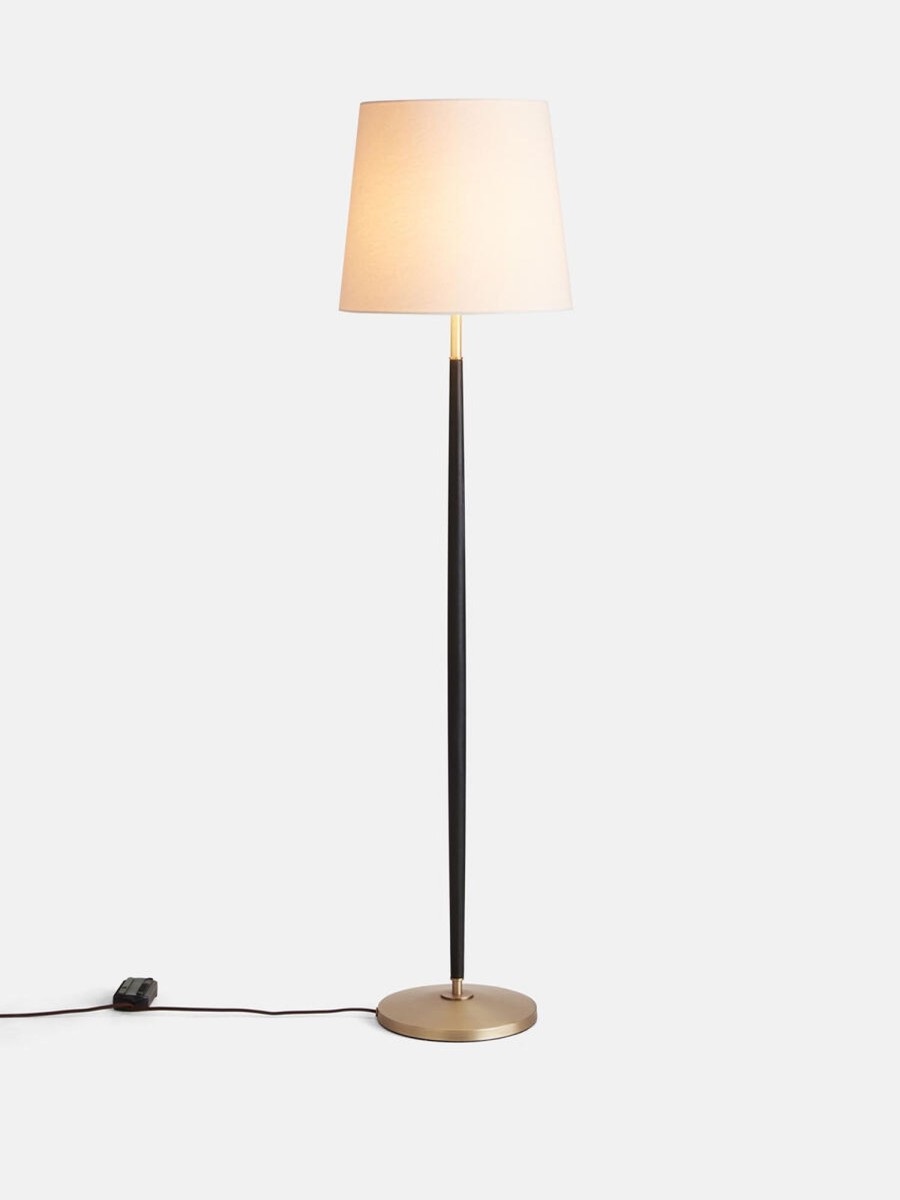 Lighting Soho Home | Beckett Leather Floor Lamp