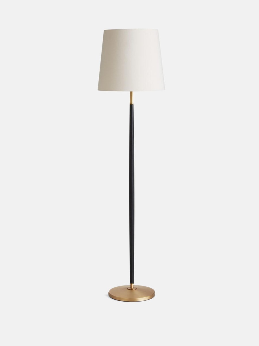 Lighting Soho Home | Beckett Leather Floor Lamp