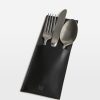 Dining Soho Home | Paradise Row Cutlery Pouch, Set Of Six Black