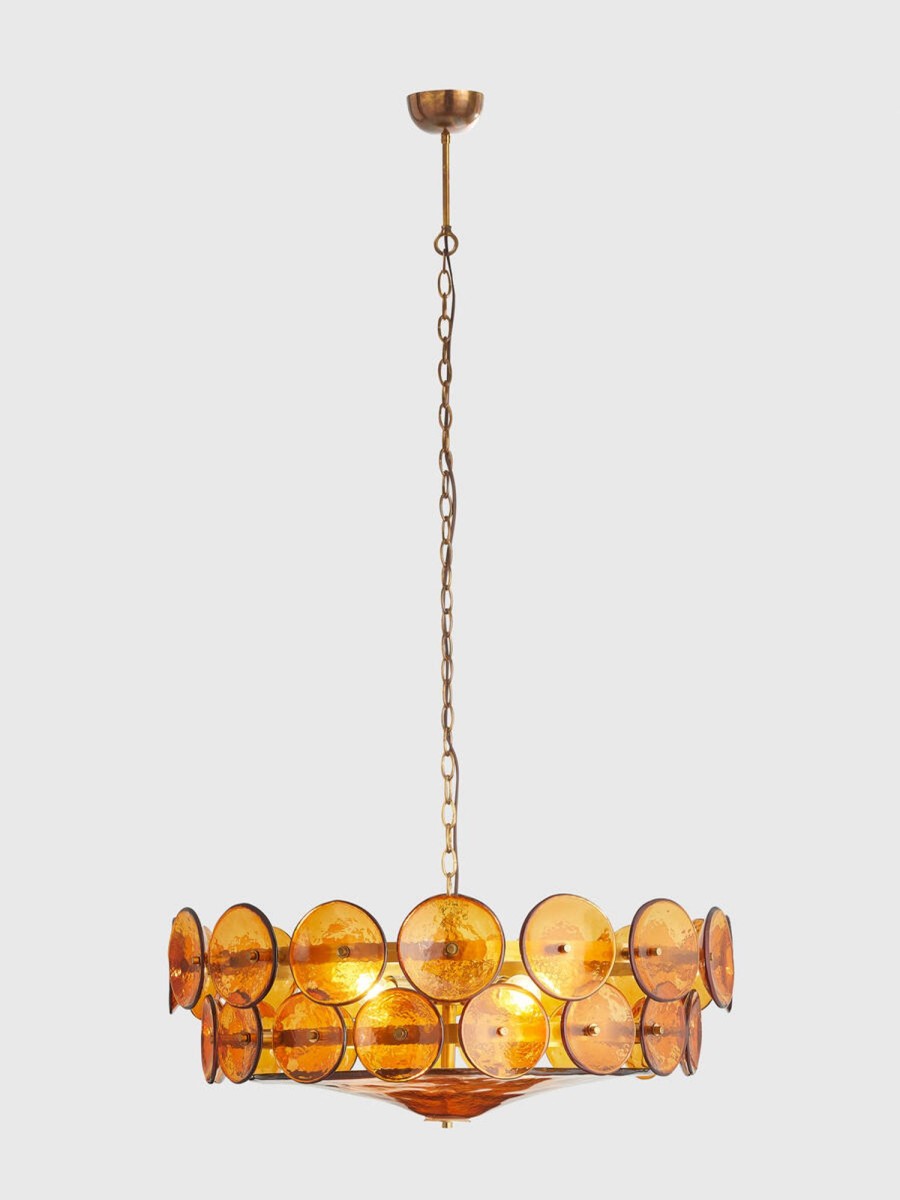 Lighting Soho Home | Lorenzo Chandelier, Amber