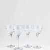 Dining Soho Home | Huxley Cut Crystal Wine Glass, Set Of Four