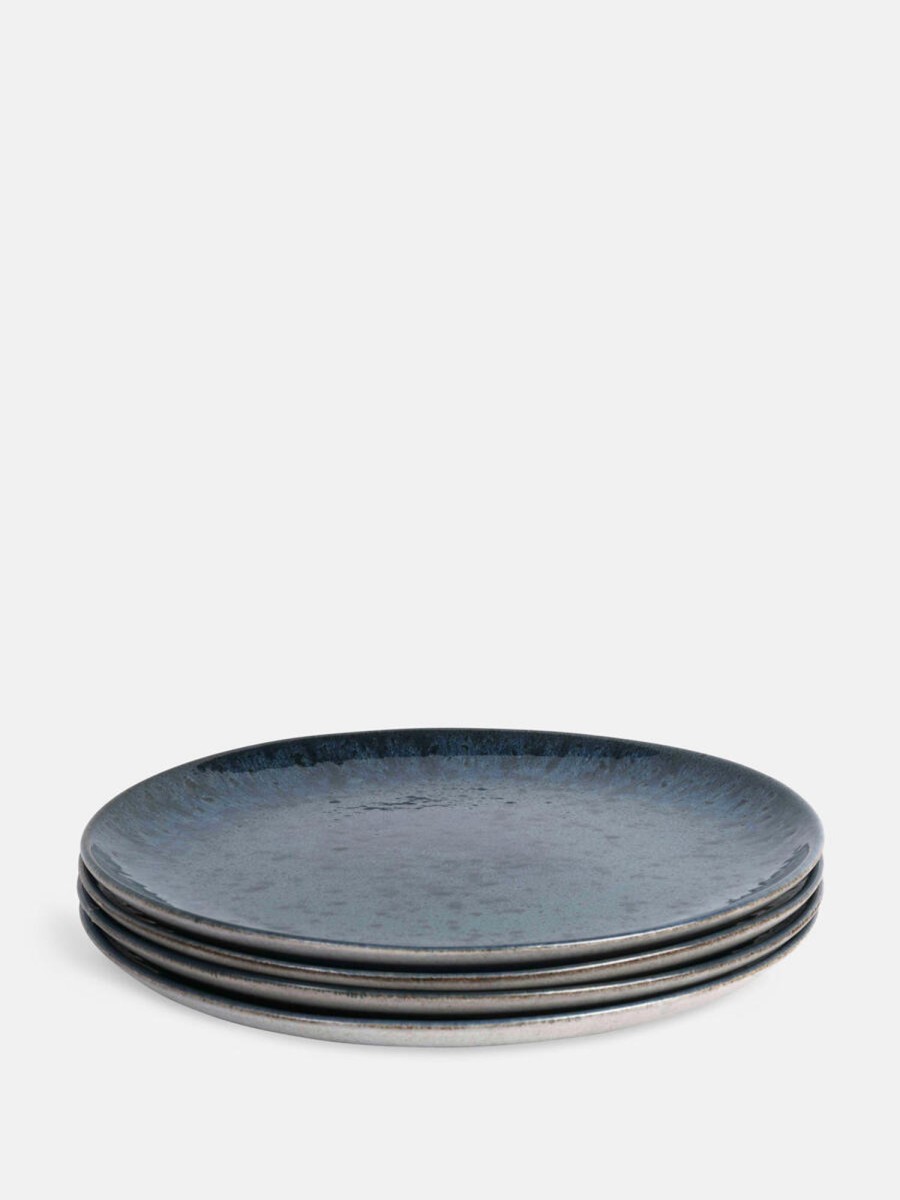 Dining Soho Home | Nero Side Plate, Blue, Set Of Four