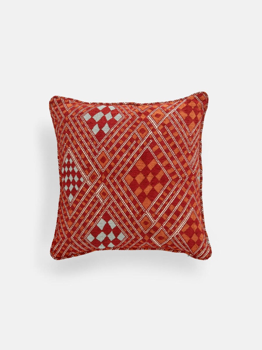 Textiles Soho Home | Pierre Frey Djbouti Cushion, Rust