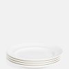 Dining Soho Home | House Bread Plate, Bone China, White, Set Of Four