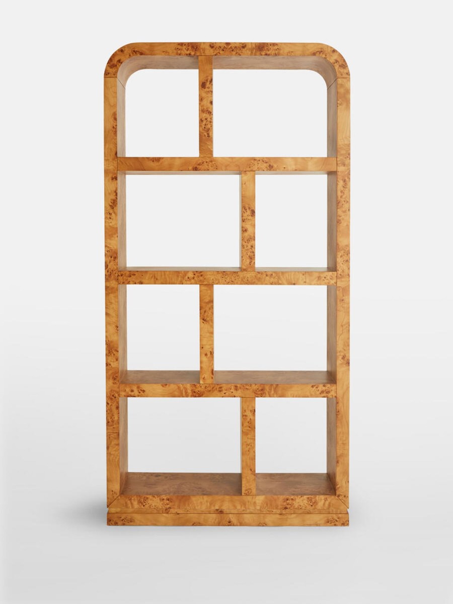 Furniture Soho Home | Wallace Shelves, Mappa Burl