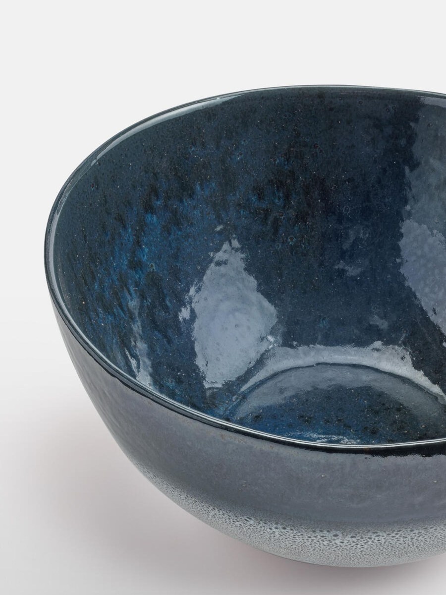 Dining Soho Home | Nero Serving Bowl, Blue