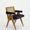 Furniture Soho Home | Hayward Dining Chair With Arms Indigo