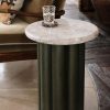 Furniture Soho Home | Radcott Side Table, Grey Emperador Marble