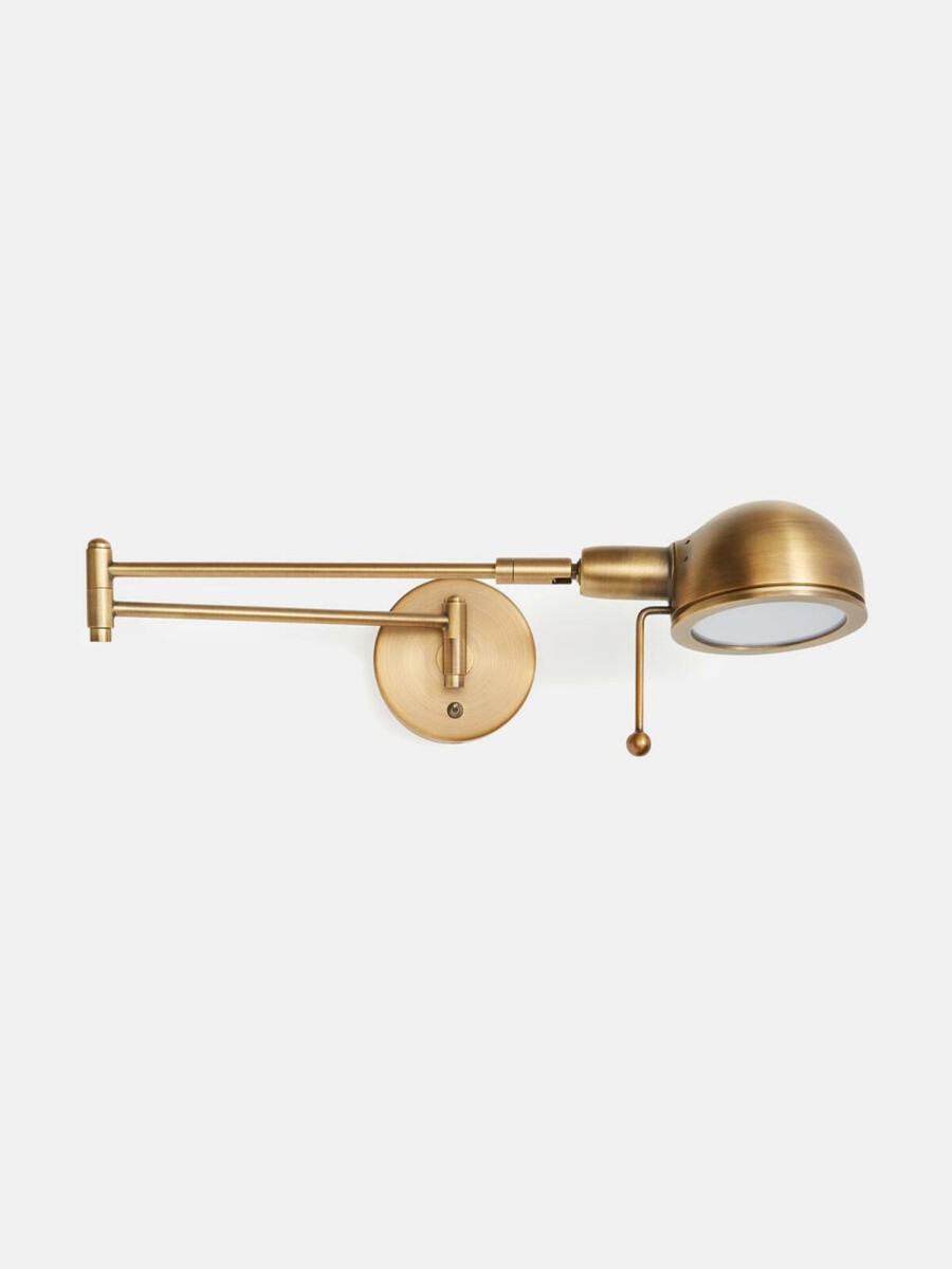 Lighting Soho Home | Reade Wall Light, Antique Brass