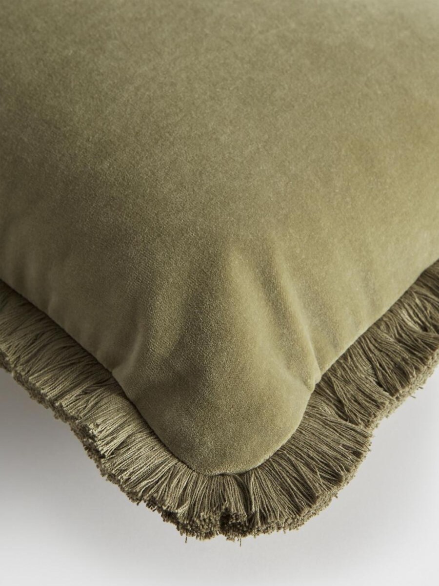 Textiles Soho Home | Margeaux Oblong Cushion Lichen