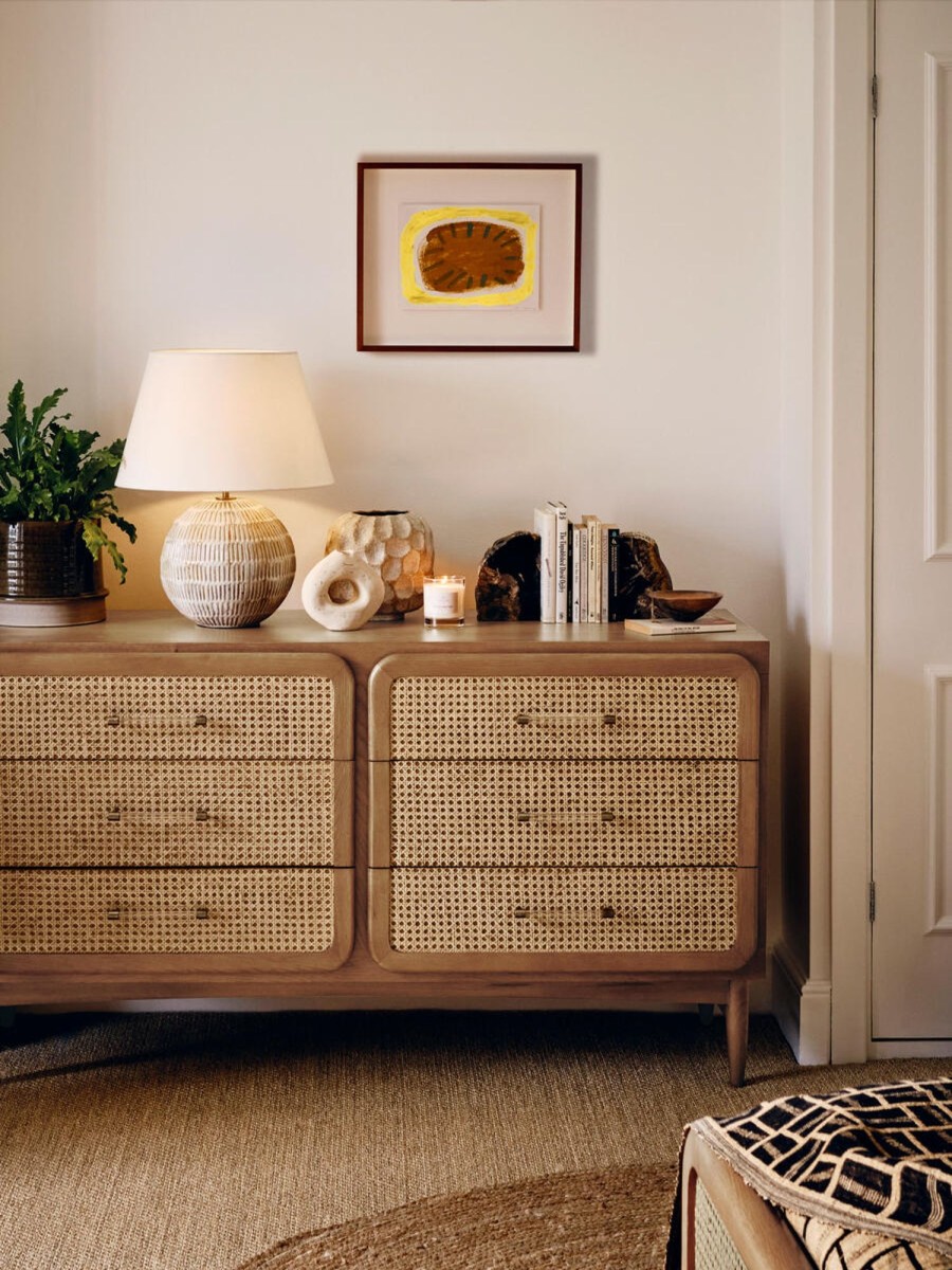 Furniture Soho Home | Oscar Cane & Oak Six Drawer Dresser