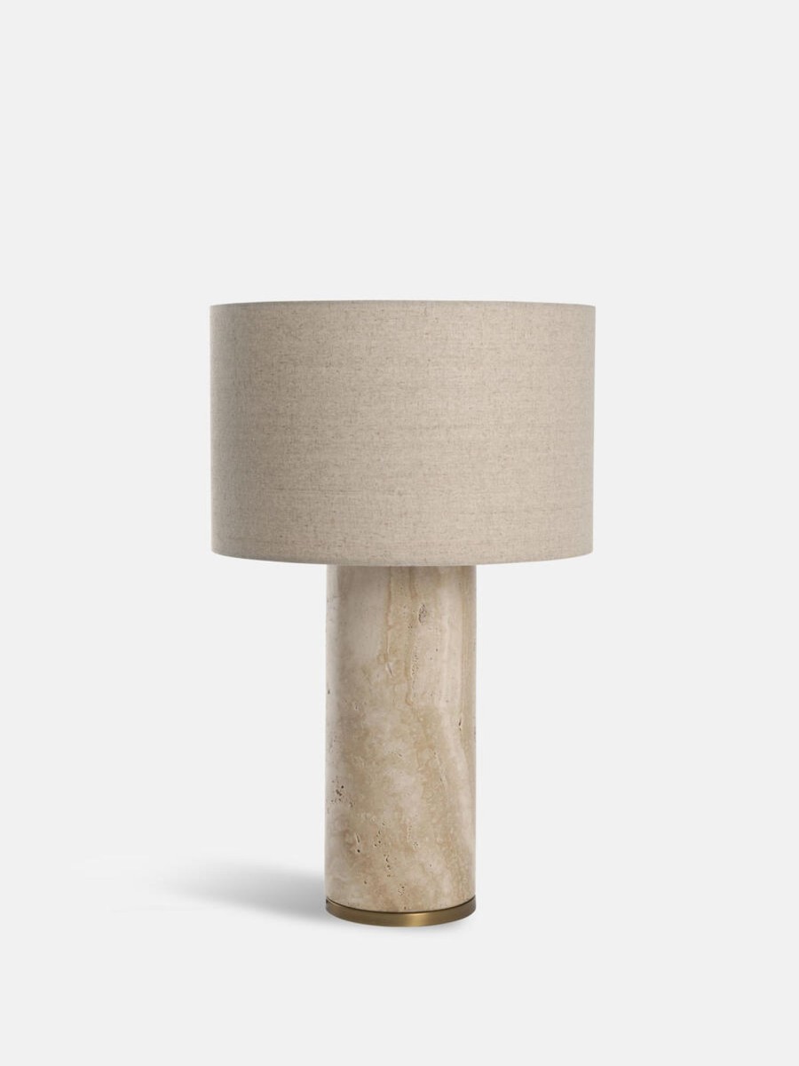 Lighting Soho Home | Remi Stone Table Lamp, Large