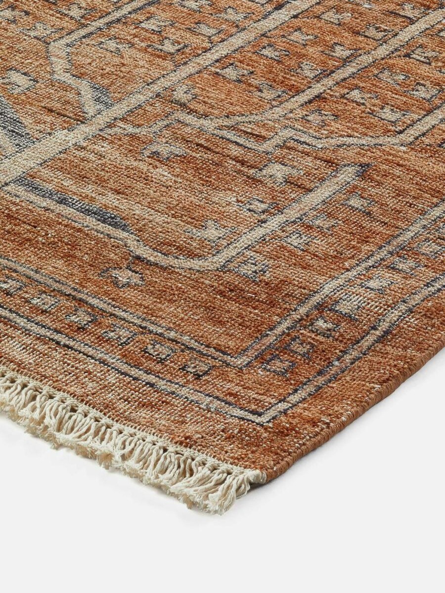 Textiles Soho Home | Bresle Rug, Rust