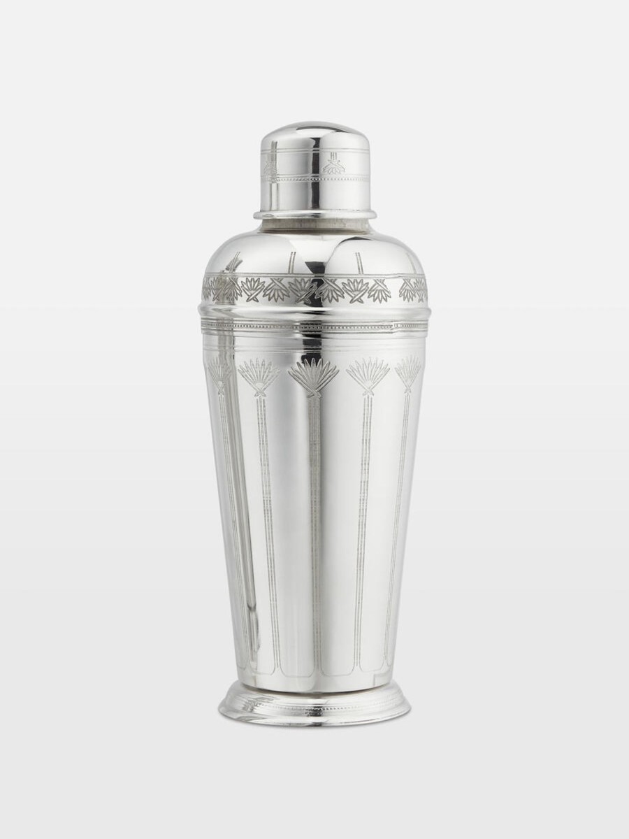 Dining Soho Home | Rochester Engraved Silver Cocktail Shaker