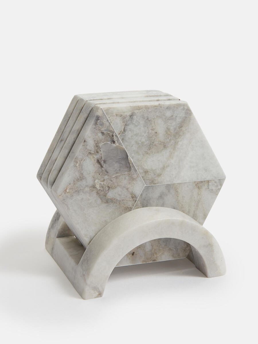 Dining Soho Home | Clyde Marble Coasters, Set Of Four