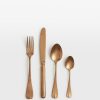 Dining Soho Home | Stonewashed Rose Gold Cutlery Collection