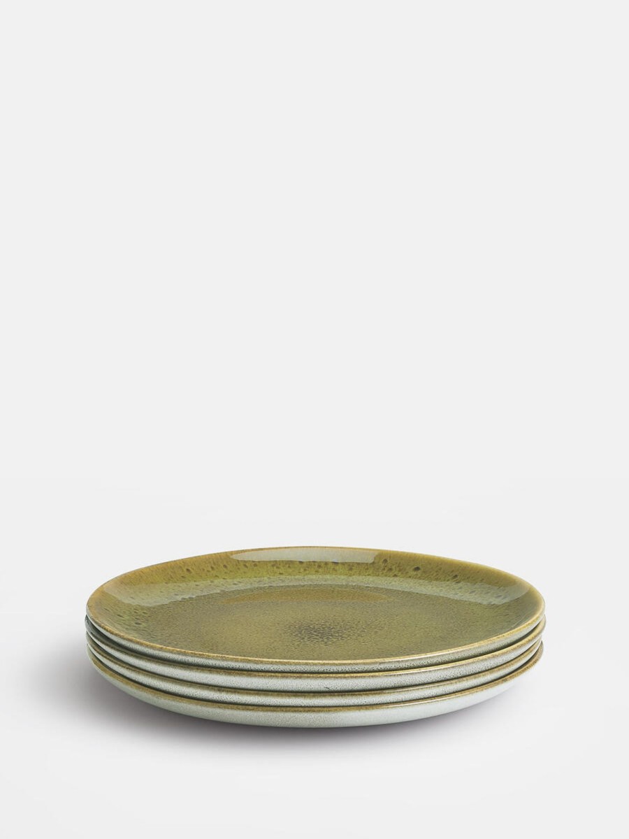 Dining Soho Home | Nero Side Plate, Green, Set Of Four