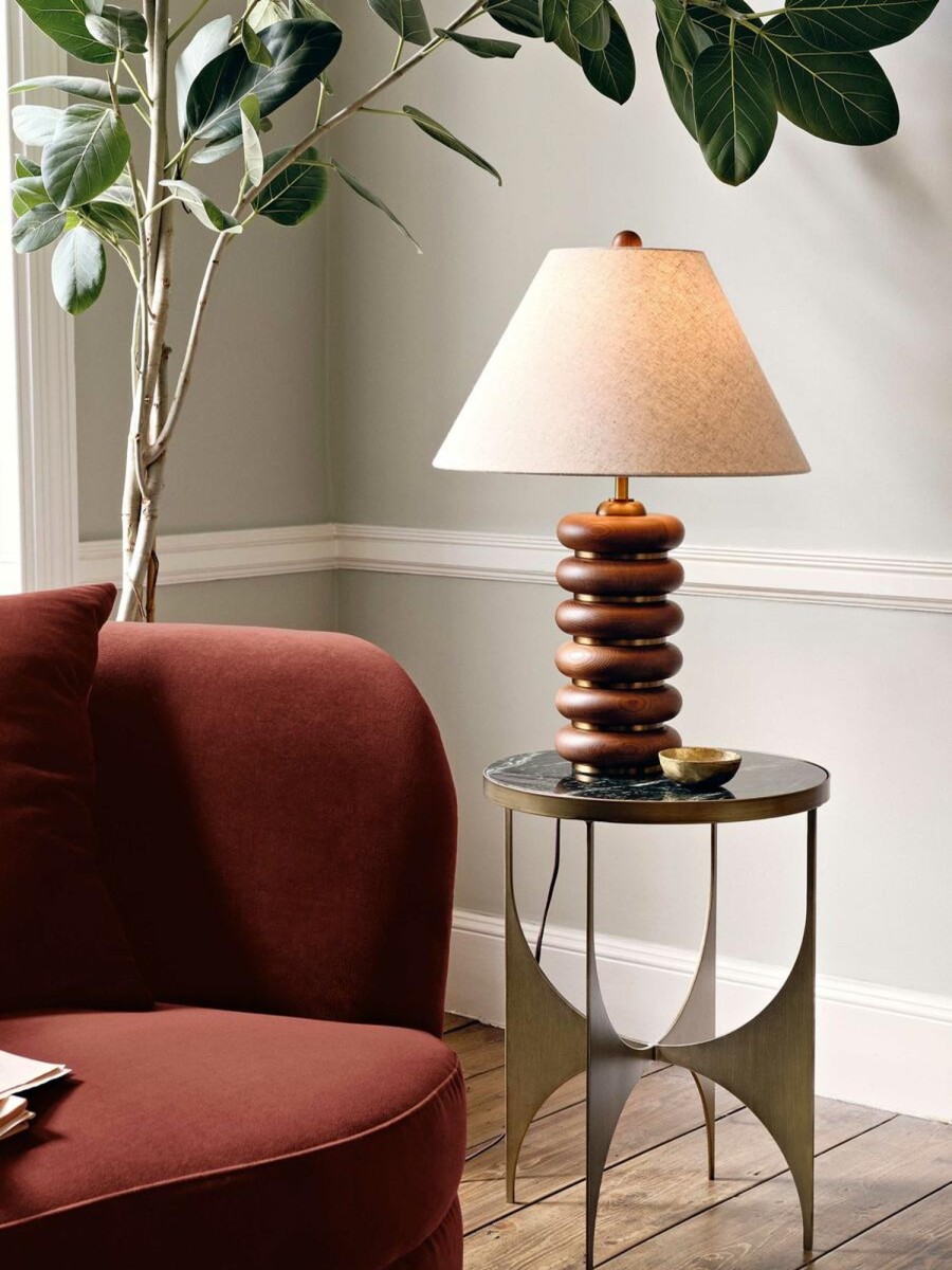 Lighting Soho Home | Greyson Table Lamp, Oak